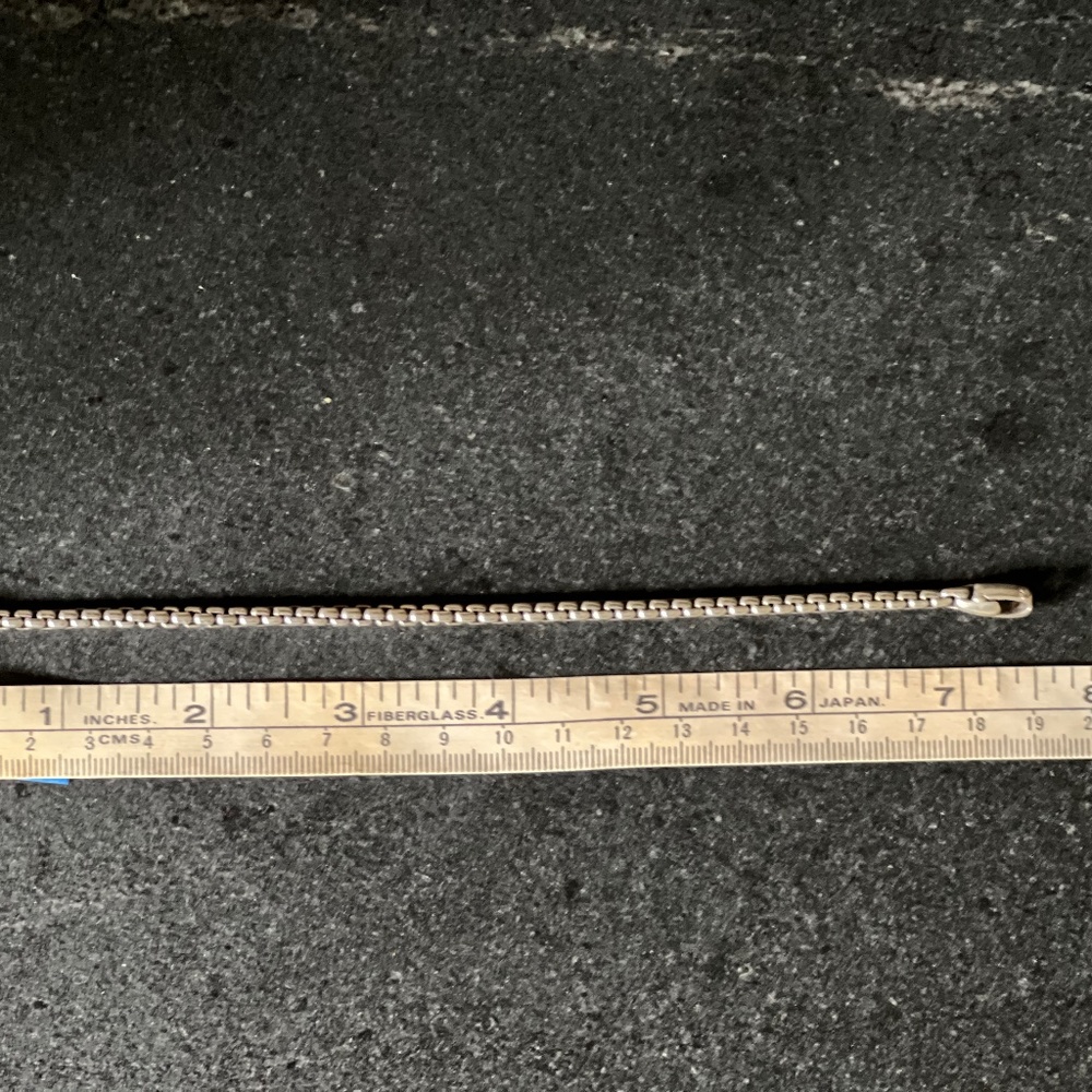 David Yurman box chain bracelet